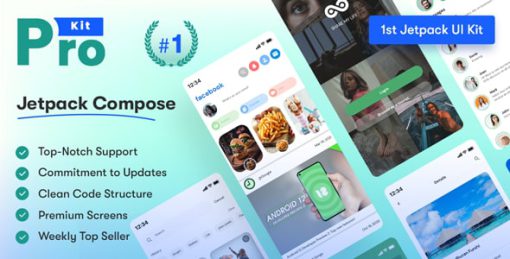 Prokit - Android Jetpack Compose UI Kit