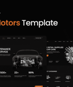 ProMotors – Car Service and Detailing Elementor Template Kit