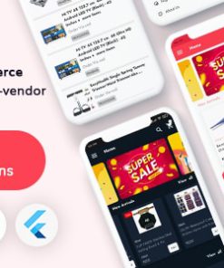 ProShop -  WooCommerce Multipurpose Single and Multi-Vendor E-commerce Flutter Full Mobile App