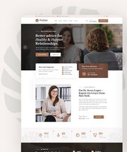 Psychare - WordPress Theme for Psychologists & Life Coaches