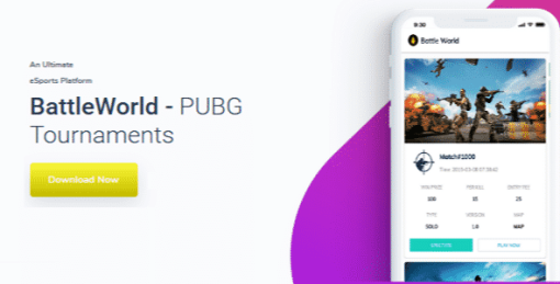 PUBG Tournament App Source Code with Admin Panel - BattleWorld