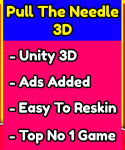 Pull The Needle 3D Game Unity Source Code (Template) With Ads Integrated