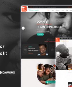 Pure Hearts - Charity & Nonprofit Theme