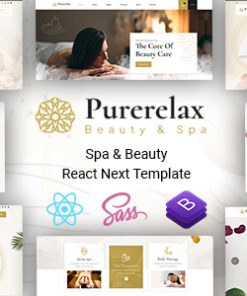 Purerelax - Beauty & Spa React Template