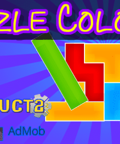 Puzzle Colored - html5 + Admob (CAPX included)