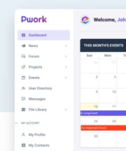 Pwork - Intranet For WordPress