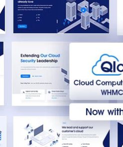 Qloud - Cloud Computing, Apps & Server HTML, WHMCS, Vue & Angular Template