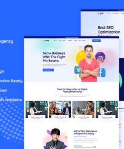 Qolle - Digital Marketing Agency Elementor Template Kit