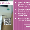QR Codes & Barcode Generator Label Printing Plugin