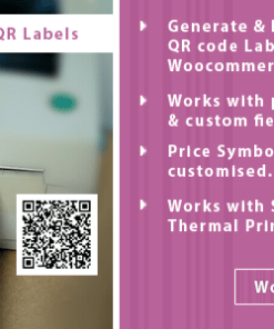 QR Codes & Barcode Generator Label Printing Plugin