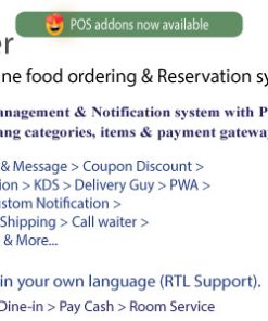 QrexOrder - SaaS Restaurants / QR Menu / WhatsApp Online ordering / Reservation system