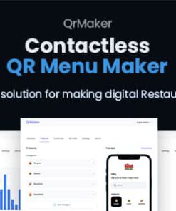 QrMaker – SaaS – Contactless QR Restaurant Menu Maker