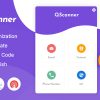 QScanner - Multipurpose QR Barcode Scanner & Generator | Admob | OneSignal Push Notification