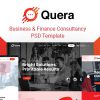 Quera - Business & Finance Consultancy PSD Template