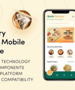 Quick Delivery - Food Delivery React Native Template