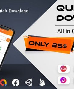 Quick Downloader : All in One Status Saver - Roposo, Sharechat, SnackVideo, Insta, FB, Whatsapp