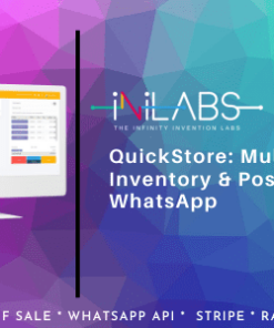 QuickStore: Multi Branch/Store Inventory & Pos With QrCode & WhatsApp