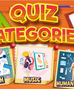 Quiz Categories - HTML5 & Mobile Game (C3p)