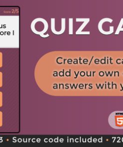 Quiz Game - HTML5 Casual Game