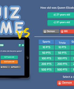 Quiz Game (Versus Mode) - HTML5 Game