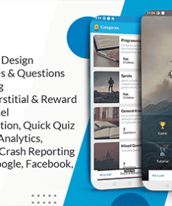 Quizix - Android Quiz App with AdMob, FCM Push Notification, Offline Data Caching
