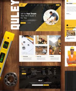 Quley - Construction & Engineering Elementor Template Kit