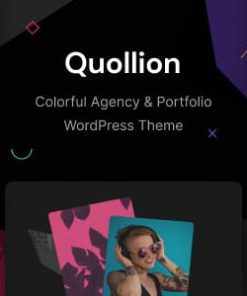 Quollion - Colorful Agency & Portfolio WordPress Theme