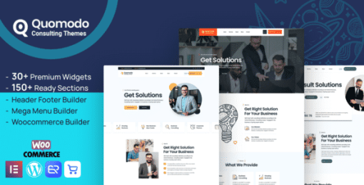 Quomodo - Business Consulting WordPress Theme