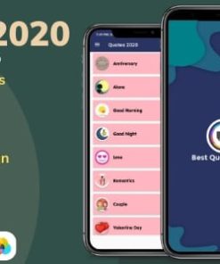 Quotes 2020 - Android Quotes App with Firebase Admin Panel