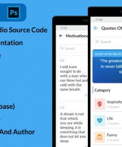 Quotes Offline – Android App with Admob and Firebase