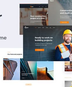 Quper | Construction and Architecture WordPress Theme