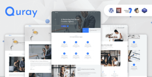 Quray - Business Consulting WordPress Theme