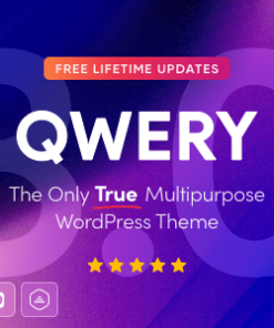 Qwery - Multi-Purpose Business WordPress & WooCommerce Theme + ChatGPT