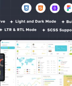 Ra-admin Boostrap, PHP, Laravel, codeigniter & Figma Admin Dashboard Template