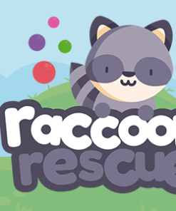 Raccoon Rescue Bubble Shooter HTML5 Construct 3 Game