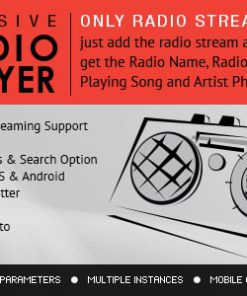 Radio Player Shoutcast & Icecast WordPress Plugin