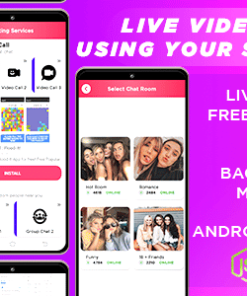 Random Live Video Call Using Server, Real Video Call Chat, Group Chat, 1 to 1 video Call, Node Js