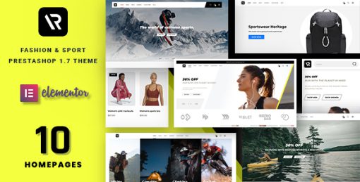 Random - Sport & Outdoor Clothing Prestashop 1.7 Theme