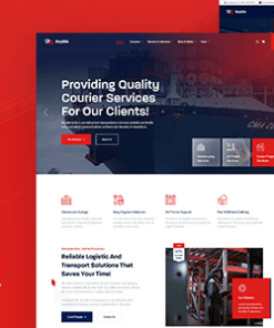 Rapido - Logistics, Cargo and Transportation WordPress Theme