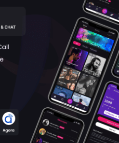 Rayzi : Live streaming, Random video call, Feed, Short Videos & Dating video call app Template