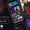 Rayzi Social Media iOS app : Live streaming, Random video call, Post, Short Videos with admin panel