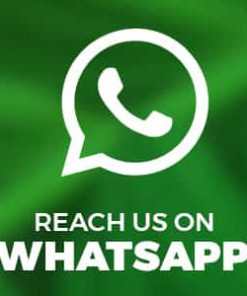 Reach us on Whats App