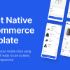 React Native E-commerce App Template with Figma