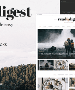 Read and Digest - Newspaper Theme