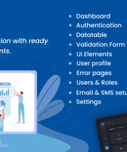 ReadyKit -  Admin & User Dashboard Templates (with functionality) for Laravel + Vue App Development