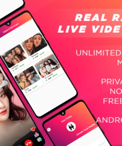 Real Live Random Video Call, Live Video Call Chat, Group Chat, 1 to 1 Video Call