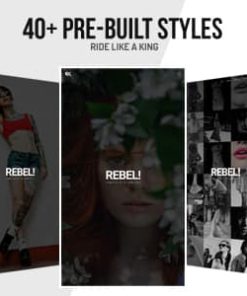 Rebel || Creative Portfolio Template