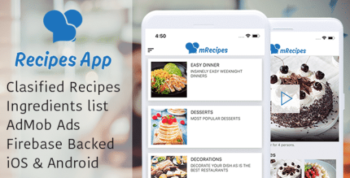 Recipe App - Complete React Native App  for recipes