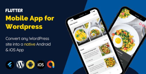 Recipe Hour - Flutter Mobile App for Wordpress