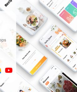 Recipe Pro - Flutter Recipe App Cookbook with admin panel flutter recipe mobile app